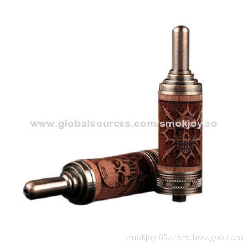 Smokjoy New Arrival E-cigar N-fire Wooden Atomizers, 2.5mL Volume